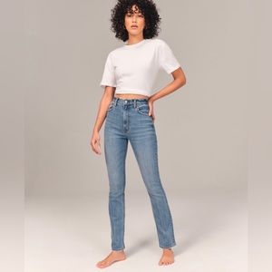 COPY - Abercrombie Ultra High Rise 90’s Slim Straight Jean | 26R